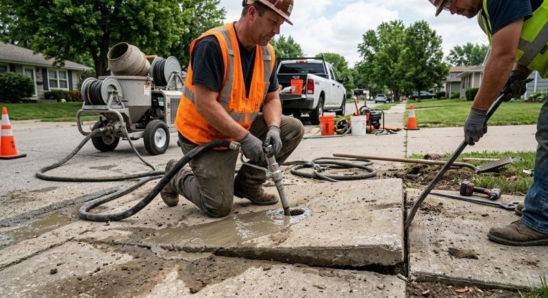 Sidewalk Raising in Tampa, FL