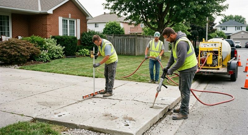 Concrete Leveling in West Des Moines, IA
