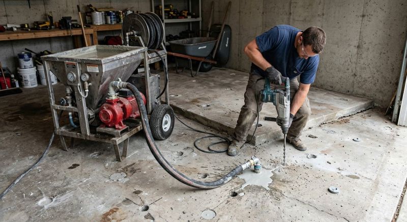 Concrete Lifting in Columbus, OH