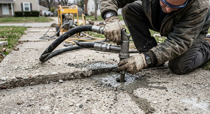 Concrete Settlement Repair in Tampa, FL