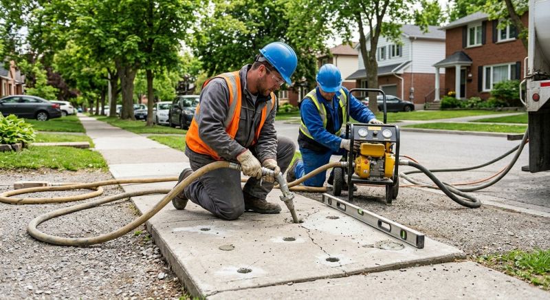 Concrete Settlement Repair in San Antonio, TX