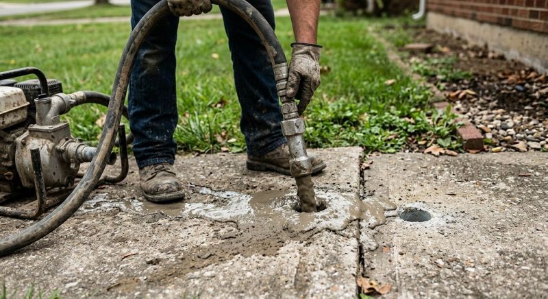 Concrete Slab Jacking in Denver, CO