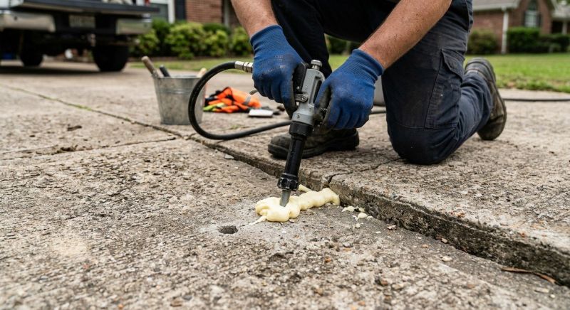 Driveway Slab Lifting in Corpus Christi, TX