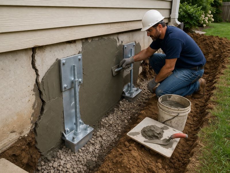 Foundation Pier Repair in Columbus, OH