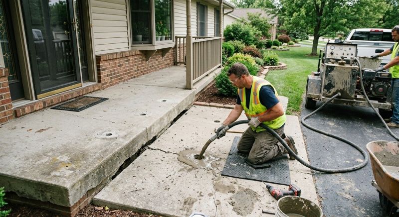 Garage Settling Repair in Columbus, OH