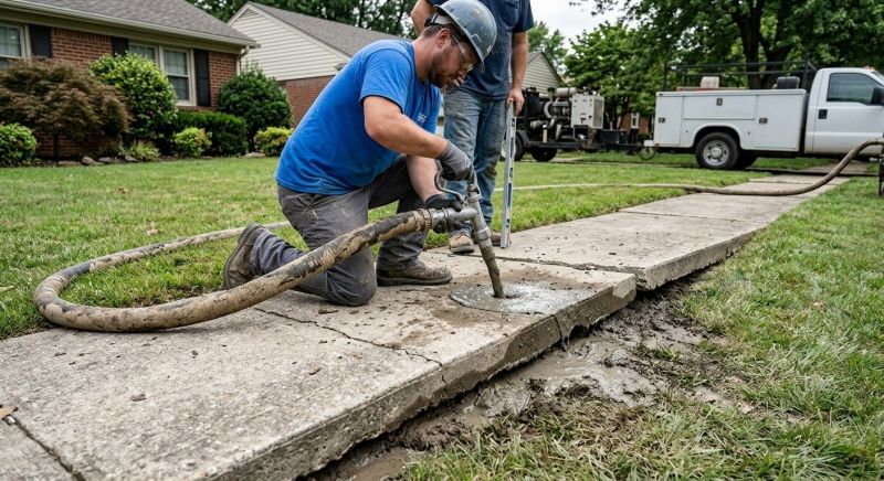 Sidewalk Leveling in Tampa, FL