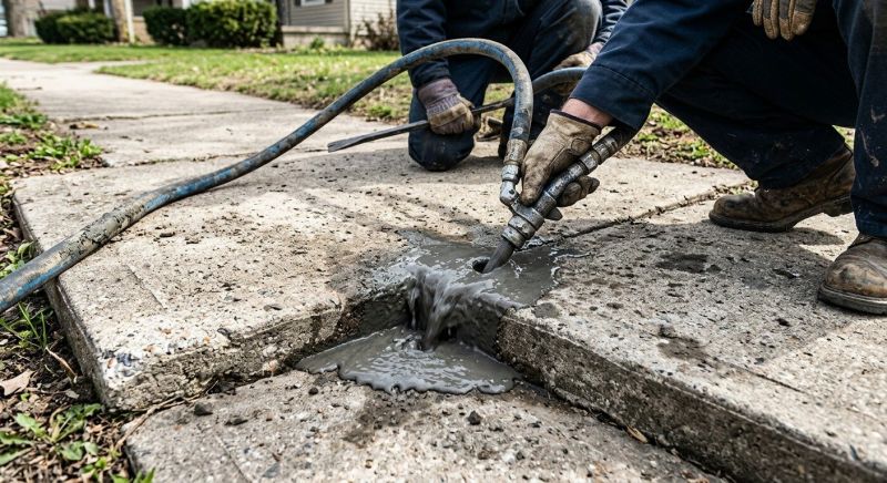 Sidewalk Raising in Corpus Christi, TX