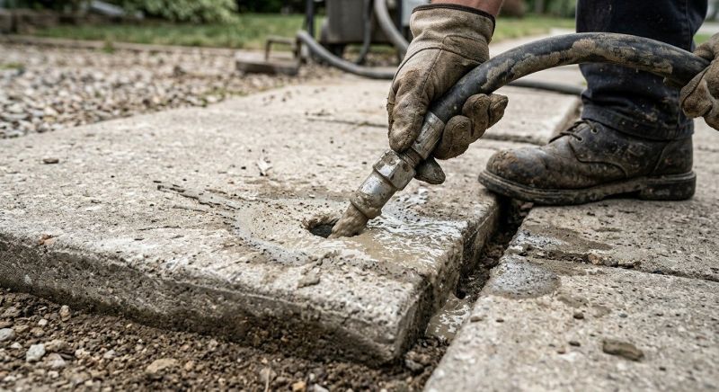 Slab Jacking in Des Moines, IA