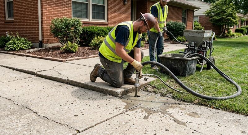 Slab Mudjacking in West Des Moines, IA