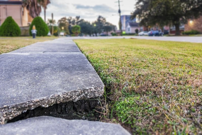 Sunken Sidewalk Repair in Miami Dade County, FL